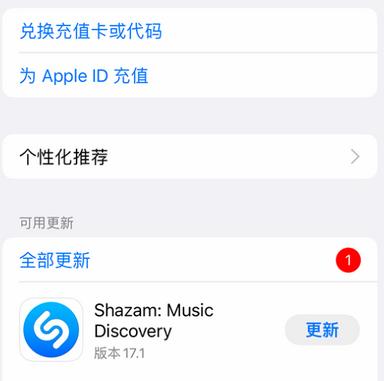 深圳深圳苹果维修分享无法在iPhone上下载或更新应用办法