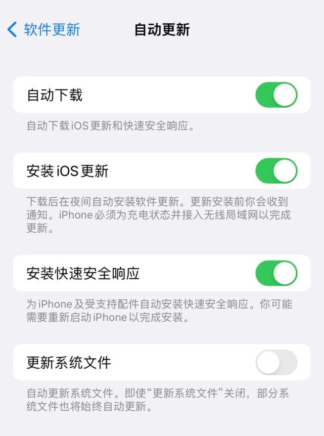 深圳苹果手机维修分享苹果快速安全响应更新有必要安装吗 